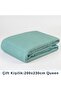 Waffle Pike and Bedspread, Aqua Green Double Waffle Pike, Cotton Lightweight and Breathable for All Seasons, Decorative Bedspread - 200X230Cm - 2