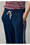 Knitted Pants Dark Navy Blue - 8