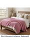 Waffle Pike and Bedspread, Powder Double Waffle Pike, Cotton Lightweight and Breathable for All Seasons, Decorative Bedspread - 200X230Cm - 5
