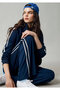 Knitted Pants Dark Navy Blue - 3