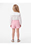 Bow-Tie Textured Tweed Short Skirt - 3