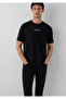 Black Printed T-Shirt Regular Fit / Normal Cut 0613539-900 - 2