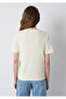 Ecru Basic T-Shirt Semi Slim Fit 1612916-70069 - 5