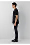 Black Printed T-Shirt Regular Fit / Normal Cut 0613539-900 - 5