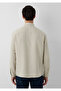 Tencel ™ ) Lyocell Beige Shirt Regular Fit / Normal Cut 0212068-70322 - 6
