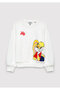 M7S10213 Lola Bunny Girls' Sweatshirt White - 2
