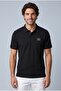 Jack Jones Men's Polo Neck T-Shirt Black 12294713 - 6