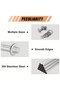 1250Pcs 1250pcs 304 Stainless Steel Flat Washers Assortment Kit (M2 M2.5 M3m4 M5 M6 M8 M10 M12) Suit - 2
