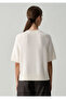 Short Sleeve Ecru Knitwear Loose Fit / Relaxed Fit 1711039-80194 - 6