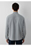 Tencel ™ ) Lyocell Gray Shirt Regular Fit / Normal Cut 0212068-70098 - 5