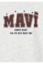 M6S10186 Logo Printed Children's Sweatshirt Gray - 5