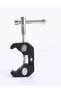 Metal Bar Clamp Klemmen Super C Clamps DSLR Rig LCD Monitor Studio Light Metal Crab Pliers Clip Supe - 8
