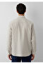 Striped Beige Shirt Regular Fit / Normal Cut 0211693-91739 - 5