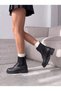 Alya Rosa Women's Boots 0012705 Black Skin - 2