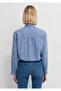 Gingham Lace Detailed Shirt Standard 1220423-A6882 - 5