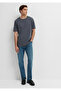 Black Gray Basic T-Shirt Regular Fit / Normal Cut 0613525-85309 - 2