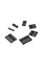 310Pcs/set 2.54mm Male+Female Dupont Wire Jumper Line Cable 1/2/3/4/5/6/8 Pin Header Connector Housi - 3