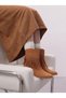 Adara Alma Women's Tasseled Western Boots 0012726 Tan Suede - 2