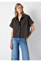 Linen Blend Brown Shirt Oversize / Wide Cut 1211540-91100 - 2