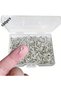 100pcs Mini Screw Eye Pin Pegs 8 X 4mm Hooks Self-Tapping Screws for Arts & Crafts Cork Top Bottles - 6