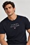 Embroidered Organic Cotton STACKED FLAG T-SHIRT