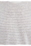 Striped Ecru T-Shirt Relaxed Fit / Comfortable Cut 0613317-86623 - 7