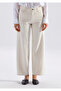 Leila Edition Linen Ecru Jean Trousers 1010600-A3173 - 3