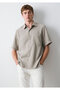 Short sleeve shirt elephant gray