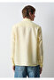 Yellow Linen Shirt Regular Fit / Normal Cut 0211963-71187 - 4