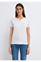 Half Button Jeans White T-Shirt Slim Fit / Narrow Cut 1613981-620 - 3