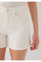 Taylor Short Classic Denim Off-White Jean Shorts 1421021-A3927 - 6