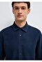 Navy Blue (TENCEL™ ™ ) Liyosel Shirt Regular Fit / Normal Cut 0210818-70494 - 7