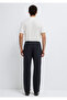 Elastic Waist Muslin Black Jogger Pants 0010596-71379 - 6