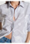 Printed Open Shirt Loose Fit / Relaxed Fit 1211437-84336 - 4