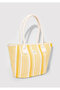 Striped Yellow Shoulder Bag 1913799-71314 - 4