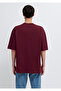 Sunmade Printed Claret Red T-Shirt Oversize / Wide Cut 0613620-70426 - 6
