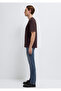 Printed Brown T-Shirt Loose Fit / Relaxed Comfortable Cut 0613603-88083 - 4