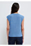 Shoulder Detail T-Shirt Regular Fit / Normal Cut 1613951-70853 - 6