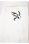 Bird Embroidered White Socks 0912186-620 - 2