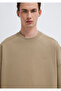 Crew Neck Beige Sweatshirt 0S10550-70362 - 7