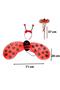 Ladybug Wing Crown Scepter Set 3 Pieces April 23 Year-End Show Costume Ladybug Wing Set - 4