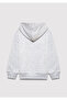Logo Printed Gray Sweatshirt 6S10113-88467 - 3