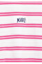 Logo Printed Ecru T-Shirt Loose Fit / Comfortable Cut 7610387-91358 - 4