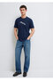 Istanbul Printed Navy Blue T-Shirt Regular Fit / Normal Cut 0612274-70497 - 2