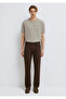 Lisbon Brown Gabardine Trousers 0010039-A2797 - 3