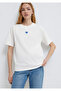 Miav Printed Ecru T-Shirt Regular Fit / Normal Cut 1614093-70057 - 2