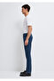 Marcus Classic Denim Vintage Navy Blue Men's Jean Trousers M0035191240 - 4