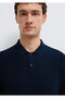 Navy Blue Knitwear Polo 0710397-70490 - 7