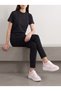 Mira Alba 8 cm Hidden Heeled Women's Sneaker 0012502 White Powder Skin