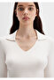 Ecru Knitwear Polo 1710802-70057 - 5
